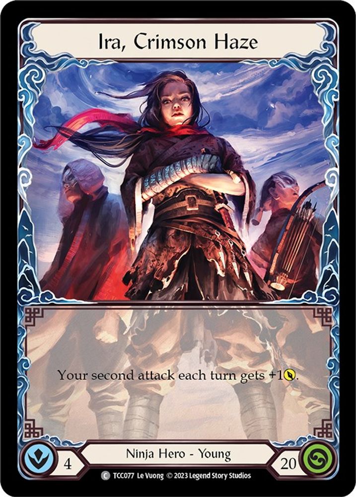 Ira, Crimson Haze (TCC077)  Rainbow Foil