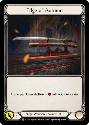Edge of Autumn (TCC078) - Round the Table: TCCxLSS Rainbow Foil
