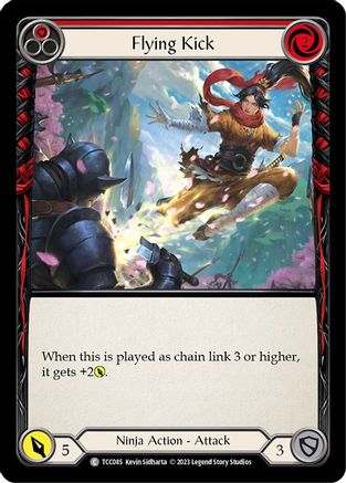 Flying Kick (Red) (TCC085) - Round the Table: TCCxLSS