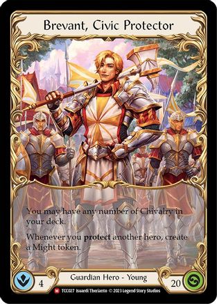 Brevant, Civic Protector (TCC027) - Round the Table: TCCxLSS Rainbow Foil