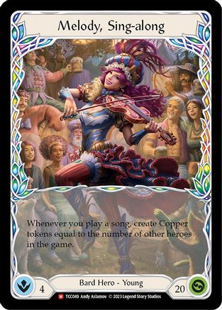 Melody, Sing-along (TCC049) - Round the Table: TCCxLSS Rainbow Foil