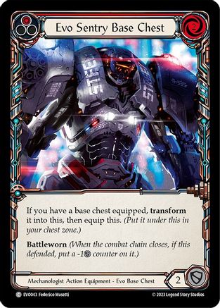 Evo Sentry Base Chest (EVO043) - Bright Lights Cold Foil
