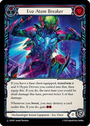 Evo Atom Breaker (Marvel) (EVO031) - Bright Lights Cold Foil