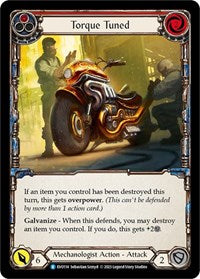 Torque Tuned (Red) Rainbow Foil