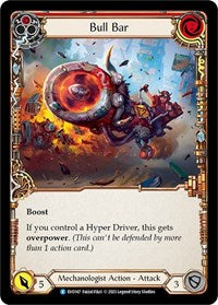 Bull Bar (Red) Rainbow Foil
