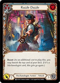 Razzle Dazzle (Blue) Rainbow Foil