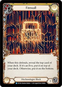 Firewall (Yellow) Rainbow Foil
