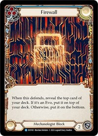 Firewall (Blue) Rainbow Foil