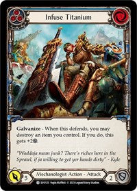 Infuse Titanium (Blue) Rainbow Foil