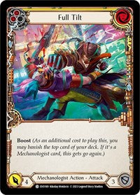 Full Tilt (Yellow) Rainbow Foil