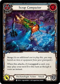 Scrap Compactor (Blue) Rainbow Foil