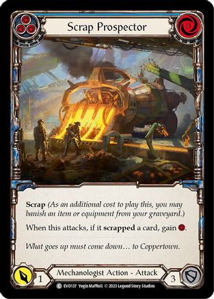 Scrap Prospector (Blue) (EVO137) - Bright Lights