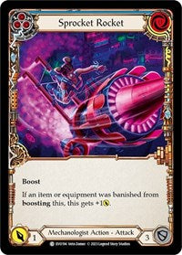 Sprocket Rocket (Blue) Rainbow Foil