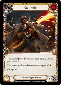 Quickfire (Yellow) Rainbow Foil