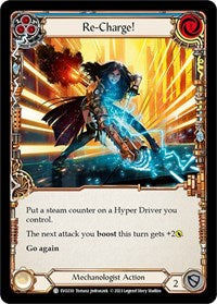 Re-Charge! (Blue) Rainbow Foil