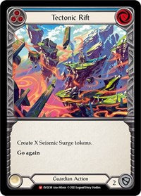 Tectonic Rift Rainbow Foil