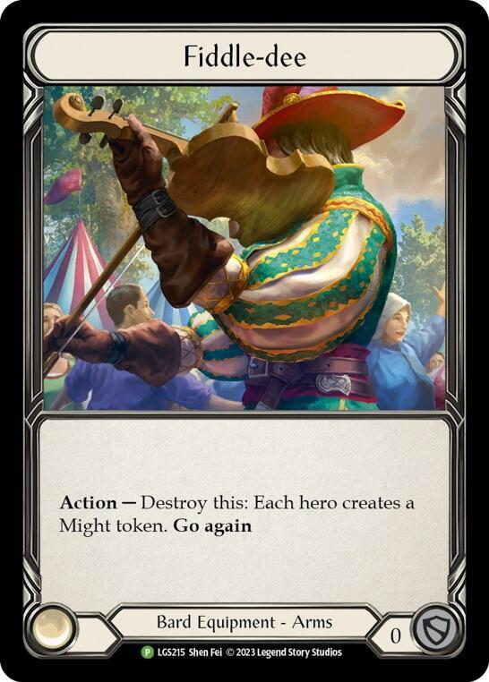 Fiddle-dee Rainbow Foil Promo