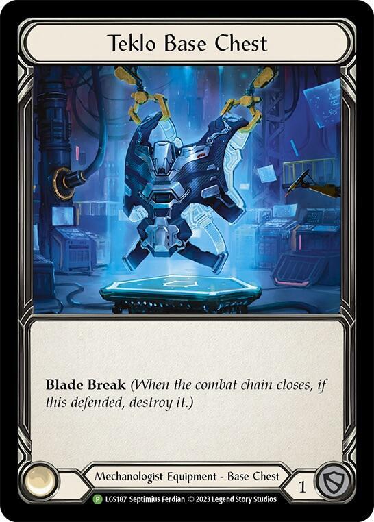 Teklo Base Chest Cold Foil Promo