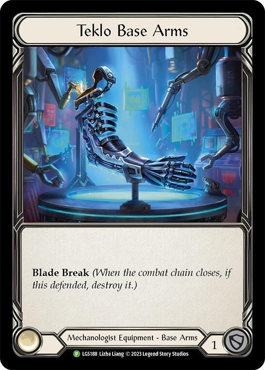 Teklo Base Arms Cold Foil Promo