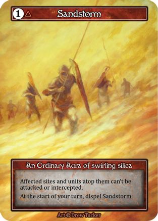 Sandstorm (Foil)  - Alpha Foil