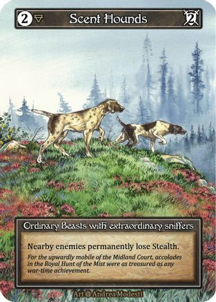 Scent Hounds (Foil)  - Alpha Foil