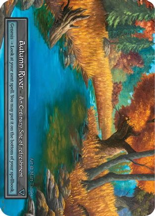 Autumn River (Foil)  - Alpha Foil
