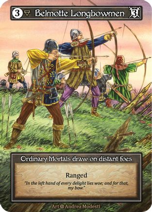 Belmotte Longbowmen (Foil)  - Alpha Foil