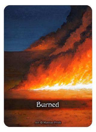 Burned/Engulfed (Box Topper)  - Alpha Foil