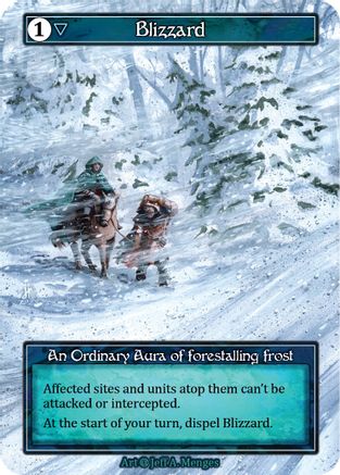 Blizzard (Foil)  - Alpha Foil