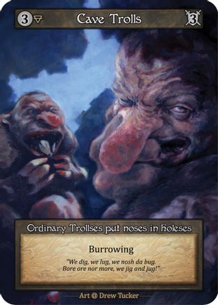 Cave Trolls (Preconstructed Deck)  - Alpha