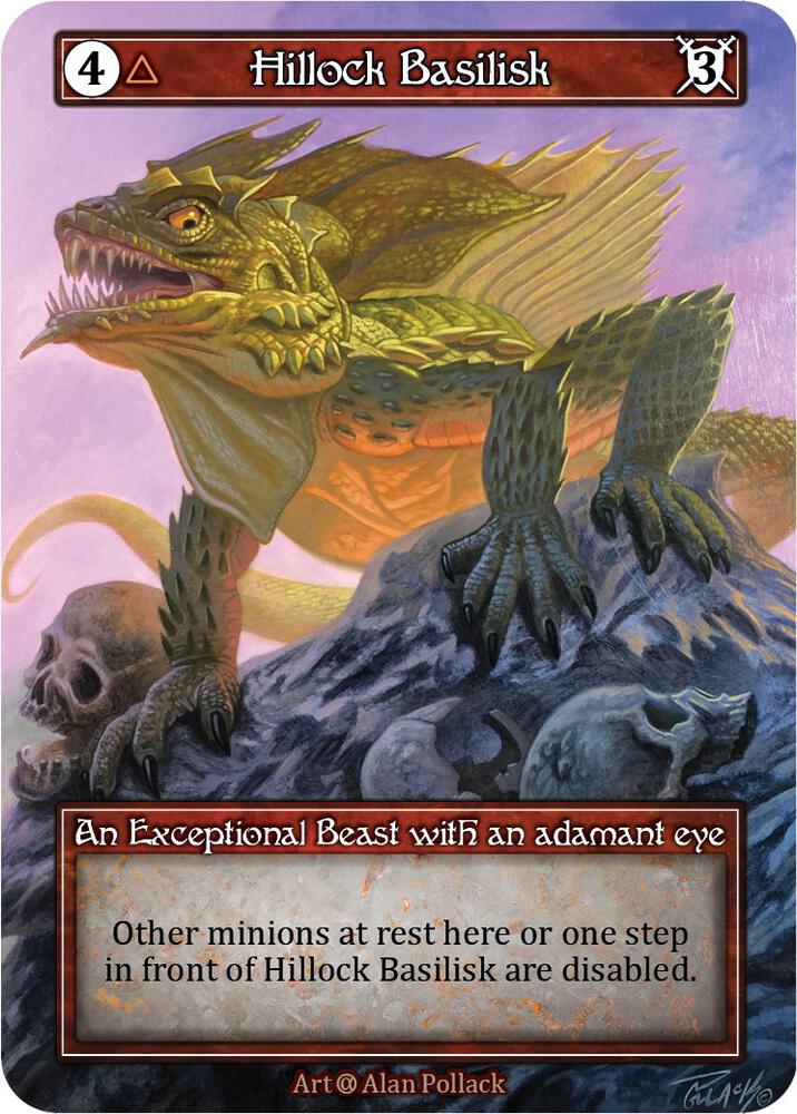 Hillock Basilisk (Foil)