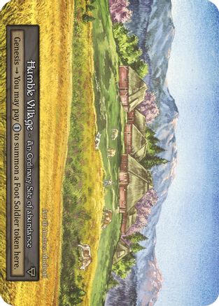 Humble Village (Preconstructed Deck)  - Alpha