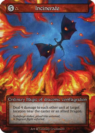 Incinerate (Preconstructed Deck)  - Alpha