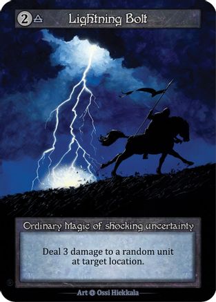 Lightning Bolt (Preconstructed Deck)  - Alpha