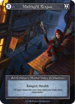 Midnight Rogue (Foil)  - Alpha Foil