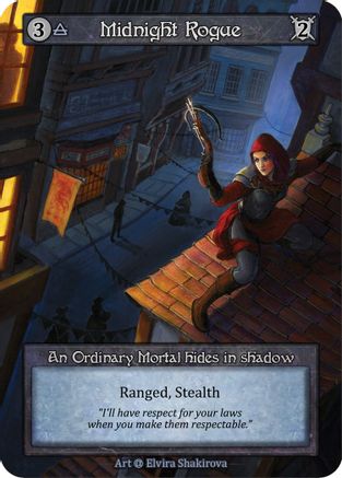 Midnight Rogue (Preconstructed Deck)  - Alpha