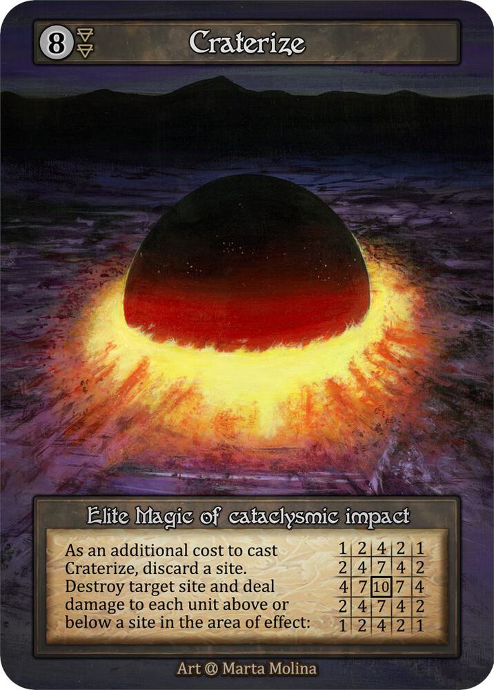 Craterize