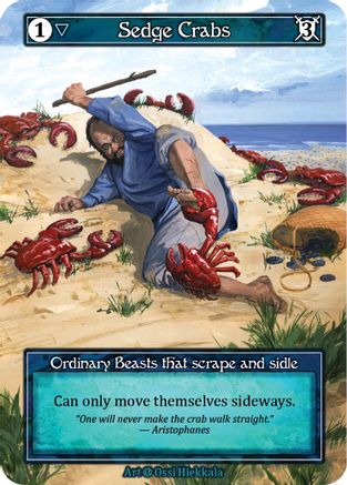 Sedge Crabs (Foil)  - Alpha Foil