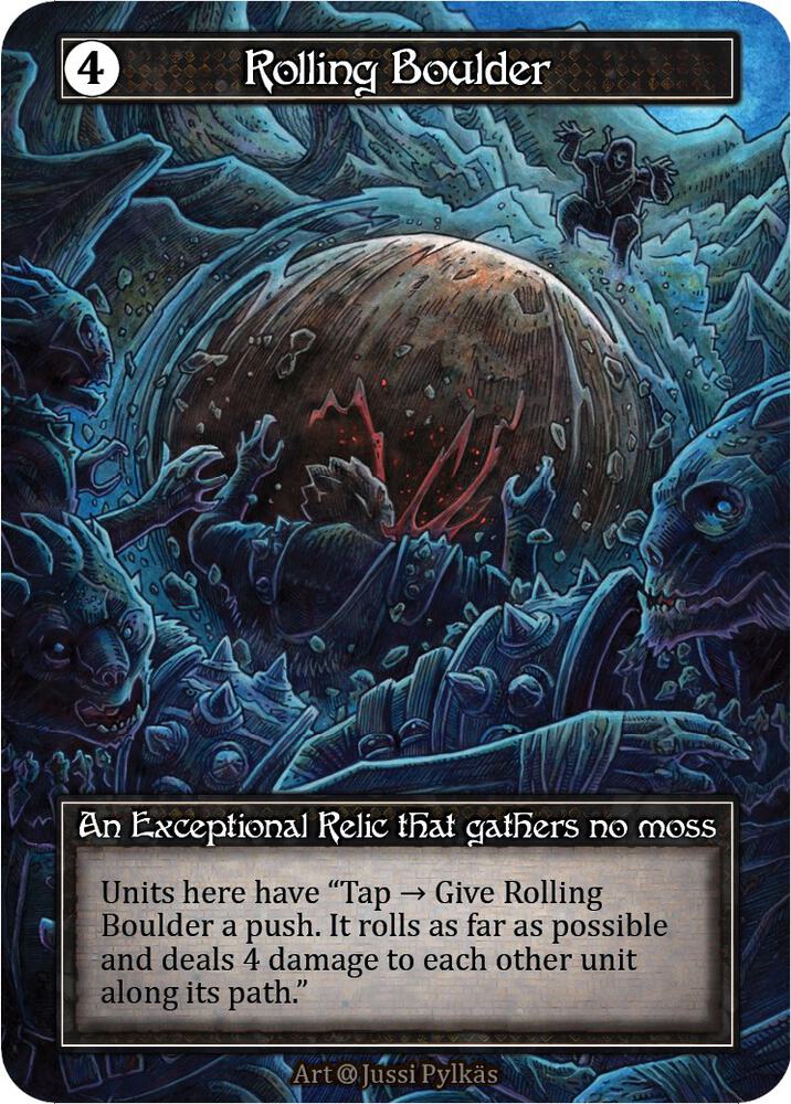 Rolling Boulder (Foil)