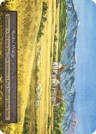 Rustic Village (Preconstructed Deck)  - Alpha