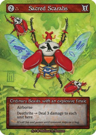 Sacred Scarabs (Preconstructed Deck)  - Alpha