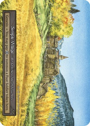 Simple Village  - Alpha