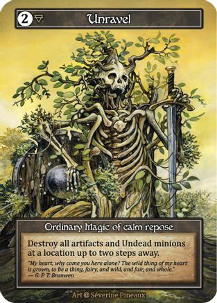 Unravel (Foil)  - Alpha Foil