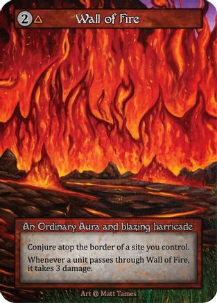 Wall of Fire  - Alpha