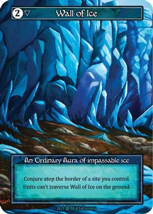 Wall of Ice (Foil)  - Alpha Foil