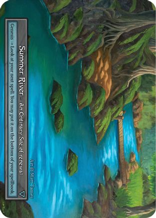 Summer River (Foil)  - Alpha Foil