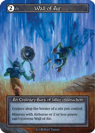 Wall of Air (Foil)  - Alpha Foil