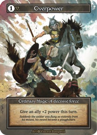 Overpower (Foil)  - Alpha Foil