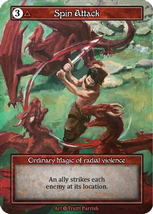 Spin Attack (Foil)  - Alpha Foil