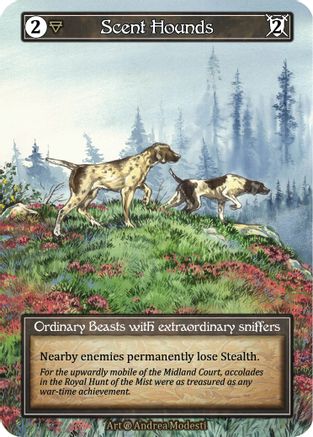 Scent Hounds (Foil)  - Beta Foil